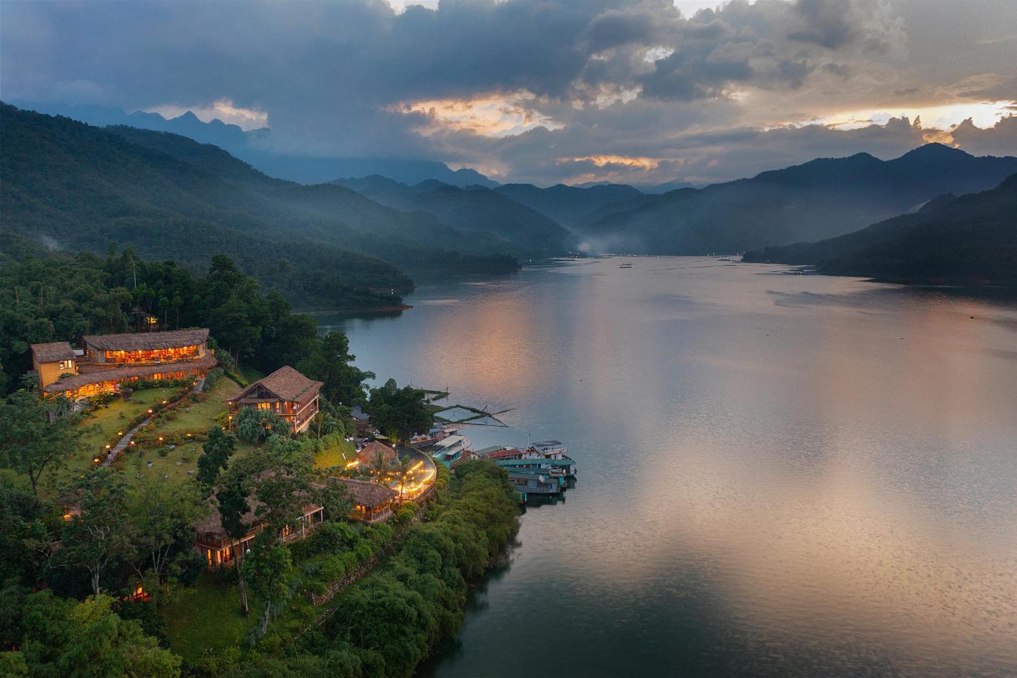 Mai Chau Hideaway Lake Resort Exterior foto